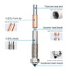 2PCS 450°C High-Temp Nozzle for Qidi Tech 4 Plus, 0.4mm