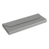 LAGO TERRA Premium Triangular Foldable Glasses Case - Grey