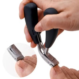 COVERONE Thick toenail clipper that does not stick out the nails, 1 piece, black / COVERONE 손발톱 튀지않는 두꺼운 발톱깍이 네일 클리퍼, 1개, 블랙