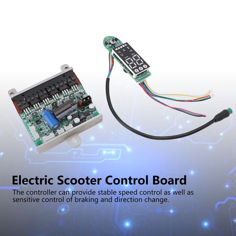 Electric Scooter Controller Board Dashboard Kit Good Heat Dissipation Sensitive