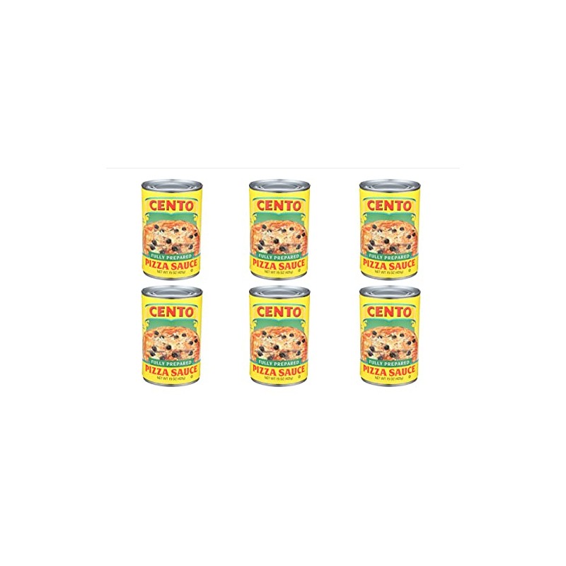 Cento - Pizza Sauce, (6)- 15 oz. Cans