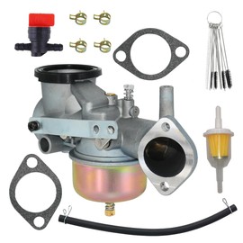JULRICARB 491031 Carburetor Kit Compatible with 490499 491026 281707 12HP Fits for Toro 30102 30103 30111 55600 56150 56175 Engines Crab with Filter & Cleaner Tool