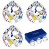 SINEHE Clear Crystal Prism Ball Suncatchers Window Prisms Suncatcher, 40MM