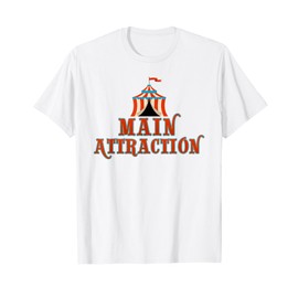 Fun Main Circus Attraction Carnival Theme Birthday Party T-Shirt
