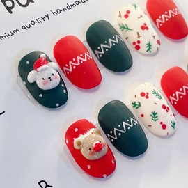Pure J [x-mas collection] Graffiti pattern Santa dog - Paddy / 퓨어제이[x-mas컬렉션] 낙서패턴 산타댕댕이 - 패디