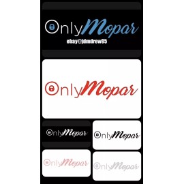 Oracal Vinyl OF THEME HIGH QUALITY STICKER DECAL FOR MOPAR RAM CHARGER CHALLENGER FANS - original