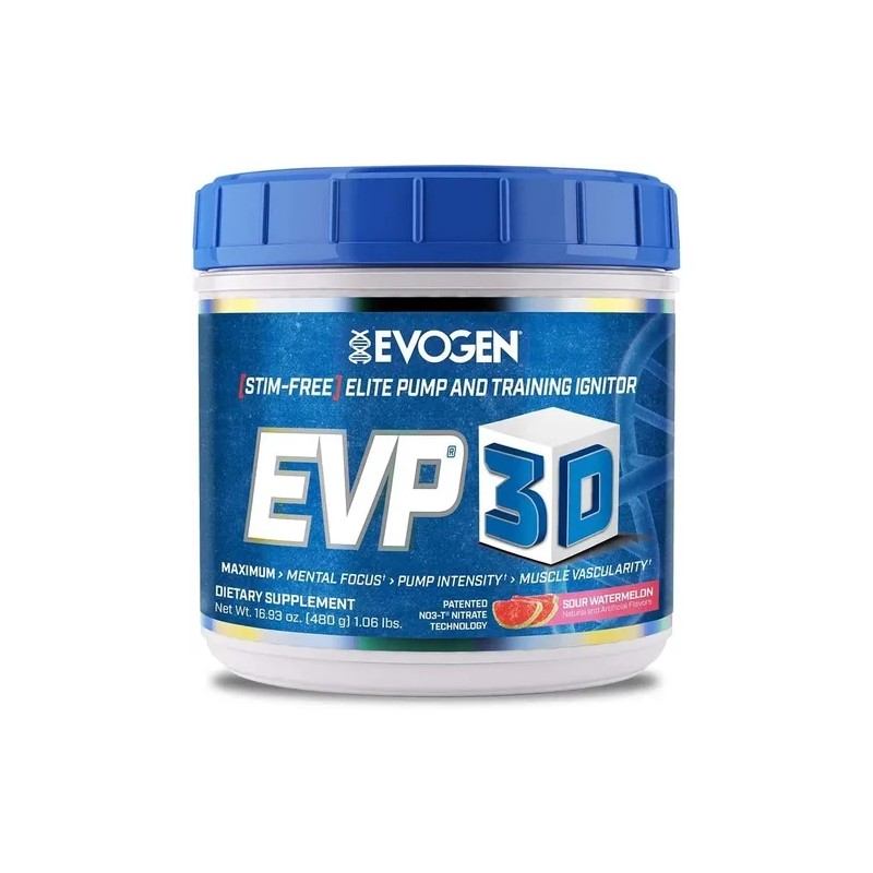 Evogen Evp 3D 40 Servicios Sabor Sour Watermelon