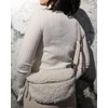 SH Leder ® Kate G358 Teddy Plush Waist Bag Women's