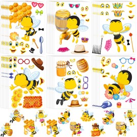 36 Sets Bee Craft Stickers for Kids Stickers Bulletin Board Classroom Bees Decor You are My Sunshine Birthday Party Favors Sunflower Kindergarten Graduation Spring Baby Summer Gift for Kids