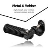 Pair of Motorcycle Foot Pegs, Highway Pegs for Crash Bars,