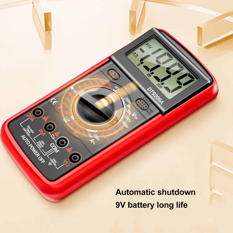 Digital Multimeter Electrical Voltage Tester Set High Accuracy Multifunctional Multi