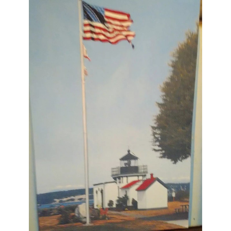 the pacific northwest BEAUTIFUL PHOTO POST CARD POINT NO POINT