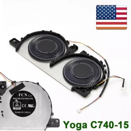 Unbranded Lenovo Yoga C740-15 C740-15IML Internal CPU Cooling Fan Brushless Motor FCN CQ