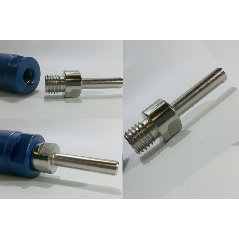 MTP Core Drill Bit Adapter 5/8"-11 Thread Male to 1/2”