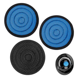 Hard Hat Top Pad Replacement, Washable Hard Hat Cooling Inserts/Liner/Sweatband, Sweat Pad Suspension Cushion Accessorie, Blue, 3 PCS