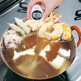 Kai KAI KITCHEN DH8133 Easy to Read Temperature Digital Display Thermometer for Cooking Storage Convenient Magnet Included