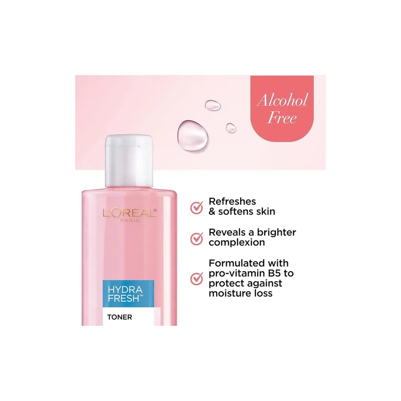 Loreal Paris Skincare Hydrafresh - Tónico Facial Con Provit