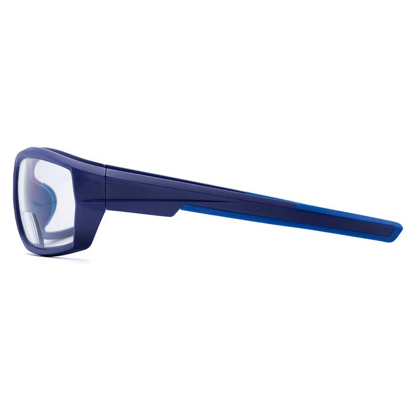 VITENZI Bifocal Reading Wraparound Safety Glasses with Clear Lens Readers