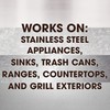 Pledge Pledge Stainless Steel Cleaner Spray, Lemon Zest, 1 Aerosol