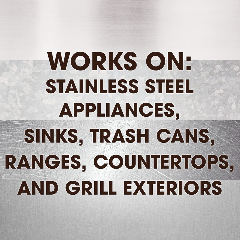 Pledge Pledge Stainless Steel Cleaner Spray, Lemon Zest, 1 Aerosol