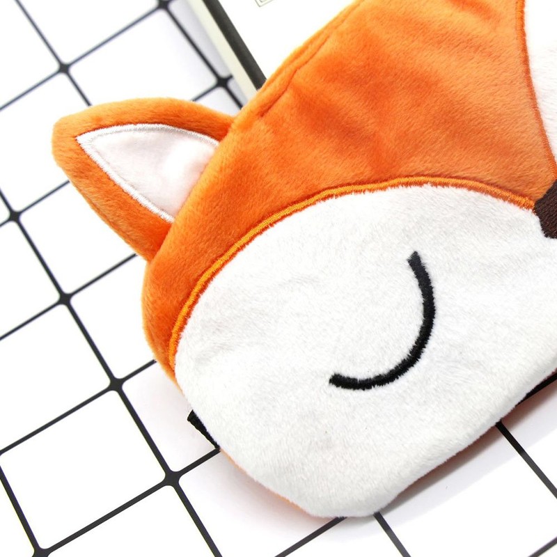 HXINFU Lovely Rabbit Eye Mask For Sleeping Women Travel Eye