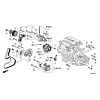 Honda New 12-15 Honda Civic Si 2.4L K24Z7 right engine