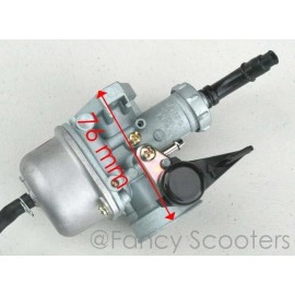 FANCY SCOOTERS Kayo 90cc TS90 Dirt Bike Carburetor With Manual Choke PZ22 (High Performance)