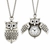 Vintage Owl Pocket Watch Necklace for Everyday Style – Opening