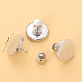 20Pairs Magnetic Curtain Clips – Strong Magnets Block Light Leaks