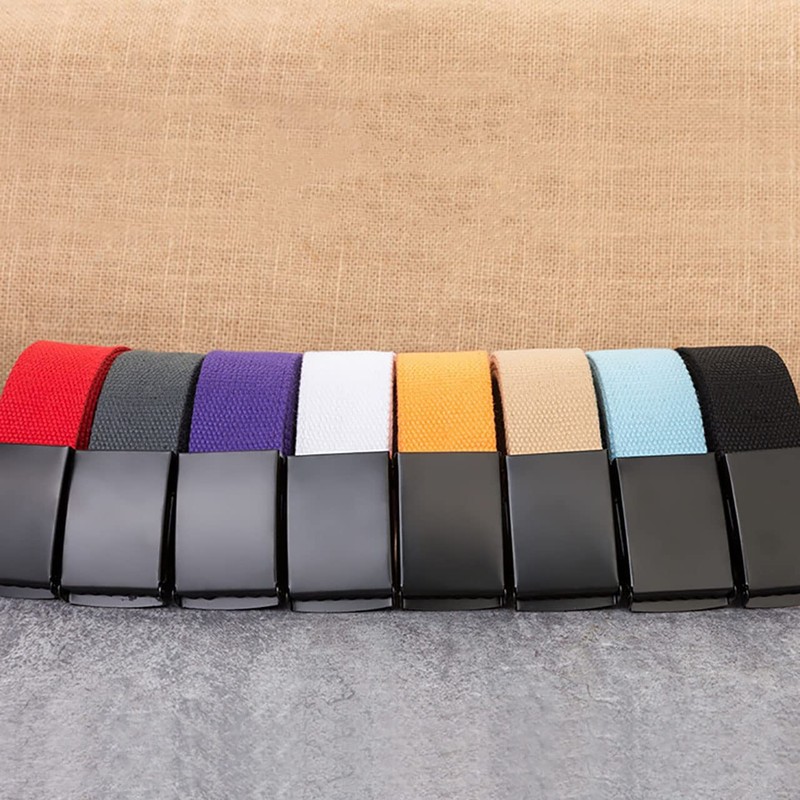 CHROME CRANE BLT054 Men's Waist Belt, Nylon, Plain, Buckle Design,