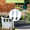 AMGSH 2" Spring Loaded Gate Caster, 2 PCS 2-1/2" Heavy