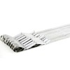 CharbabGrill 17-inch Premium Russian Shashlik Kebab Skewer Set of (48)