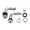 2x Aluminium Angle Valve 90° Tyre Valve Compatible with Scooter