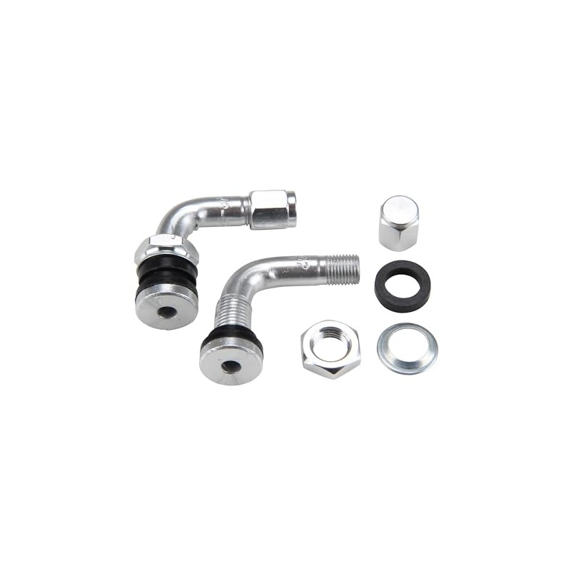 2x Aluminium Angle Valve 90° Tyre Valve Compatible with Scooter