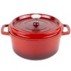 GET Heiss Lightweight Cast Aluminum Dutch Oven, 2.5 Quart, Round,