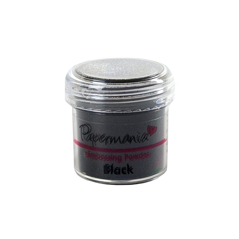 Papermania Docrafts - Polvere per goffratura, 28,3 g, Colore: Nero
