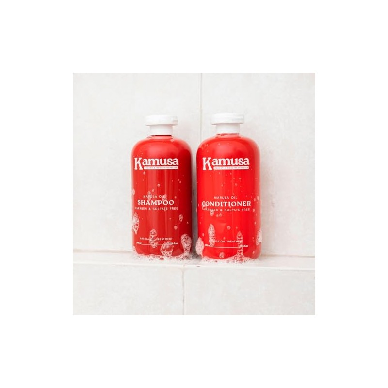 Kamusa Shampoo Libre de Sulfatos y Parabenos | Reparación e