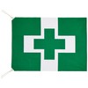 Green Cross Flag, Safety and Health Flag, Small, 27.6 x