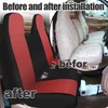 EDIETH Front Bench Seat Cover for Ford F150 F250 F350