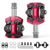CXWXC Bicycle Pedals with 3 Sealed Bearings Aluminium Alloy for