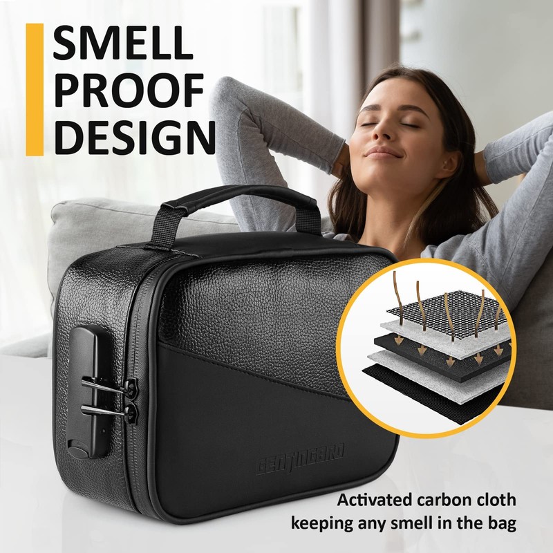 GENTINGBRO Bag with Combination Lock Travel Bag with Lock