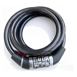 Candado Cable De Seguridad Con Combinación Para Bici O Moto