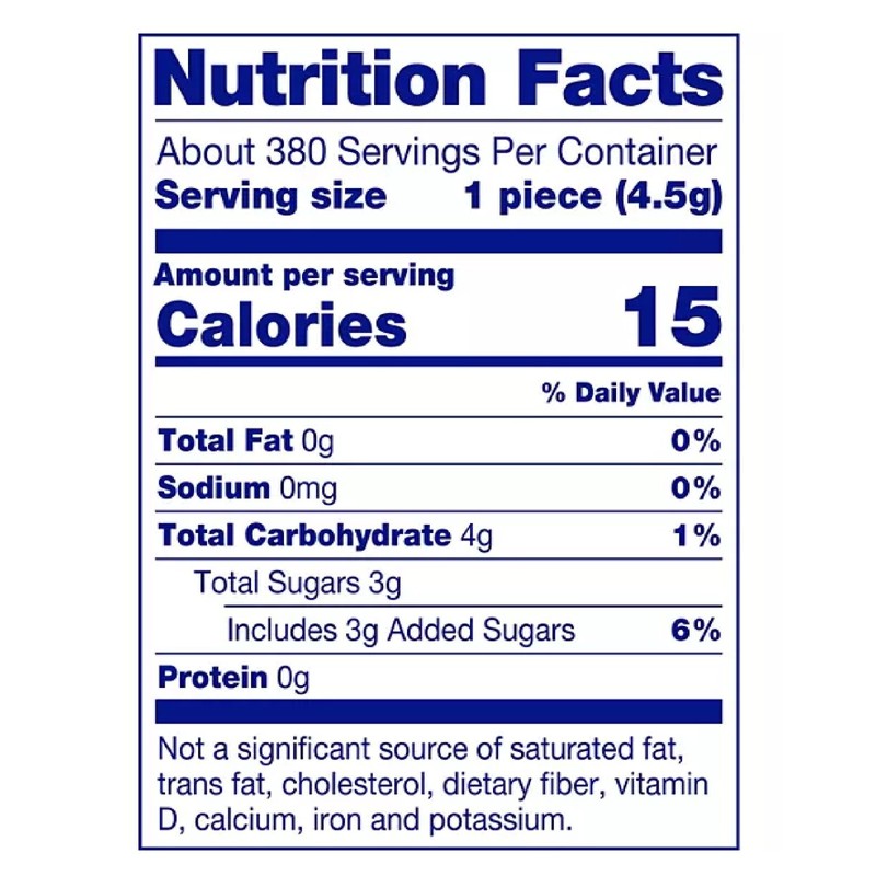 Dubble Bubble Bubble Gum 380 pieces