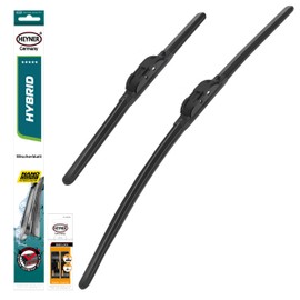 HEYNER® Windscreen Wiper Set Suitable for VW Phaeton (04.2002-03.2016) Hybrid Flat Bar Wiper Windscreen Wiper