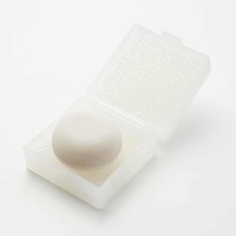 MUJI OEA28A9A Portable Urethane Foam Soap Holder Replacement Sponge, Pack