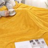 MIULEE Cuddly Blanket Granules Fleece Blanket Flannel Blanket Soft Fluffy