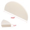 Quantfire Half-Moon Ceramic Heat Deflector Plates for Kamado Joe Big