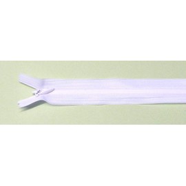 Reißverschluß nahtverdeckt nahtfein 65 cm weiß