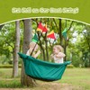 Large Platform 53'' RPET Boat-Shaped Swing, Canoe Tree Swing for