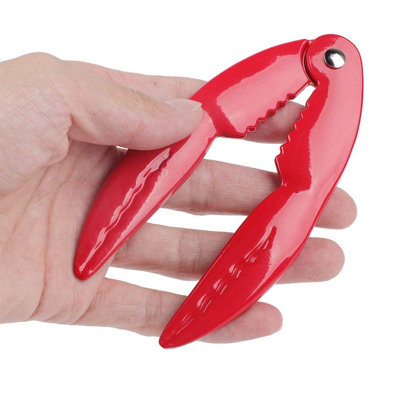 Nutcracker, Walnut Cracker Opener Stainless Steel Nut Opener Tool Red